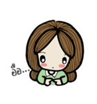 Ai Dek Euan (Chubby Girl)（個別スタンプ：38）