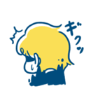 ゆるっとガール（個別スタンプ：3）