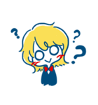 ゆるっとガール（個別スタンプ：4）