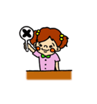 ニックとミシェル【可愛い子供達】（個別スタンプ：37）