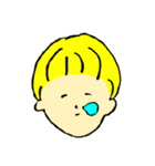 女子高生4人の自由帳 （8組）（個別スタンプ：1）
