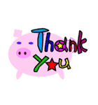 All thank you（個別スタンプ：13）