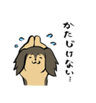 ゆるいぬダックス＆ハムスター（個別スタンプ：8）