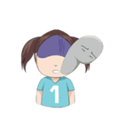 Moji_volleyball（個別スタンプ：24）