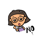 Toilet hair mom（個別スタンプ：1）