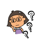 Toilet hair mom（個別スタンプ：13）