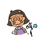 Toilet hair mom（個別スタンプ：16）