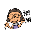 Toilet hair mom（個別スタンプ：33）