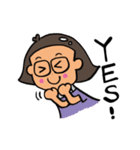 Toilet hair mom（個別スタンプ：35）