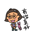 Toilet hair mom（個別スタンプ：38）