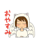 あくまとてんし（個別スタンプ：2）