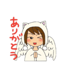 あくまとてんし（個別スタンプ：5）