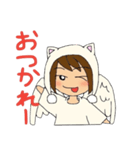 あくまとてんし（個別スタンプ：6）