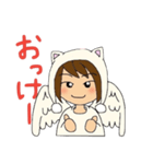 あくまとてんし（個別スタンプ：7）