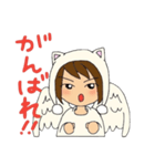 あくまとてんし（個別スタンプ：10）