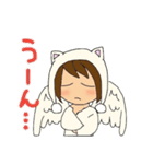 あくまとてんし（個別スタンプ：18）