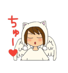あくまとてんし（個別スタンプ：19）