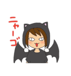 あくまとてんし（個別スタンプ：24）