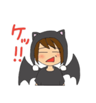 あくまとてんし（個別スタンプ：27）