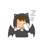 あくまとてんし（個別スタンプ：40）