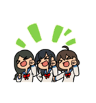 男女スタンプ（個別スタンプ：5）