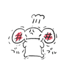 うさぽんとプイダモン（個別スタンプ：22）