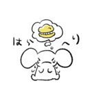 うさぽんとプイダモン（個別スタンプ：23）