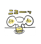 うさぽんとプイダモン（個別スタンプ：24）