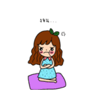 girl lovely（個別スタンプ：18）
