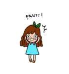 girl lovely（個別スタンプ：19）
