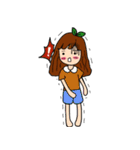 girl lovely（個別スタンプ：22）