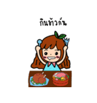 girl lovely（個別スタンプ：24）