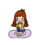 girl lovely（個別スタンプ：25）