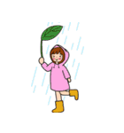 girl lovely（個別スタンプ：27）