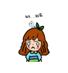 girl lovely（個別スタンプ：30）
