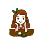 girl lovely（個別スタンプ：35）