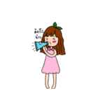 girl lovely（個別スタンプ：39）