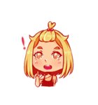 Orange fruits Girl（個別スタンプ：26）