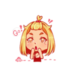 Orange fruits Girl（個別スタンプ：30）
