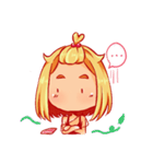 Orange fruits Girl（個別スタンプ：31）