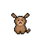 ドット絵プードル最高（個別スタンプ：2）