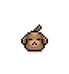 ドット絵プードル最高（個別スタンプ：6）