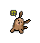 ドット絵プードル最高（個別スタンプ：10）