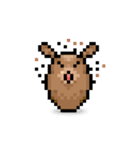 ドット絵プードル最高（個別スタンプ：33）