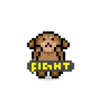ドット絵プードル最高（個別スタンプ：39）