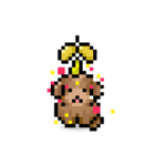 ドット絵プードル最高（個別スタンプ：40）