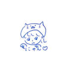 エノコが描いたかわいいスタンプ（個別スタンプ：6）