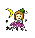 うちの娘スタンプ（個別スタンプ：4）