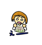 うちの娘スタンプ（個別スタンプ：6）