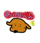 わんこスタンプ・ダックス普段使い（個別スタンプ：18）